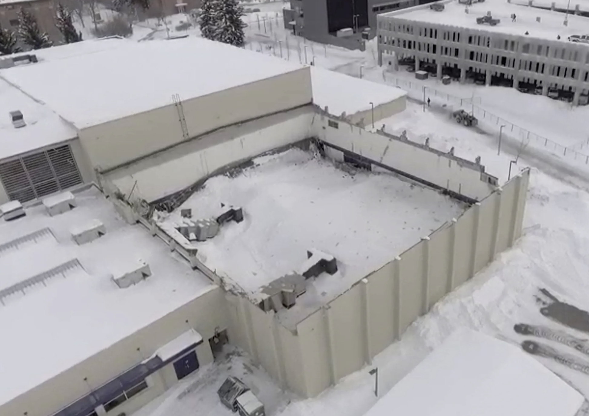 Despite its pretty, sparkling exterior, snow can actually be extremely dangerous. In March 2019, the roofs of two separate gymnasiums at Montana State University caved in due to extreme levels of snowfall. No one was injured in the ordeal. 